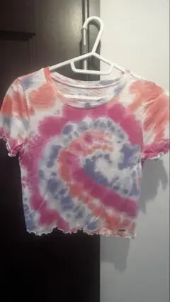 Hollister タイダイ クロップドTシャツのサムネイル