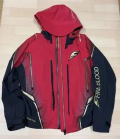 【使用済み・中古品】シマノ ファイヤーブラッド 磯用 防寒上下 サイズ：M 超美品 シマノ ゴアテックス ファイアブラッド 防寒 RB-111L Mサイズ