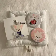 Stray Kids アイエン フォクシニー 缶バッジ キーホルダーセット