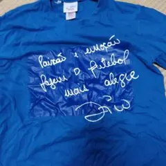 サッカー Tシャツ 青 KIRIN adidas L