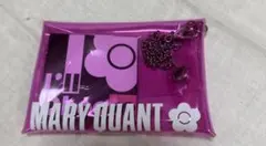 MARY QUANT ピンクポーチ チェーン付き