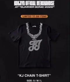 KOHJIYA KJ CHAIN T-SHIRT サマソニ 200枚限定