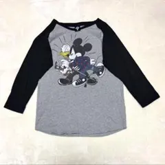 B’z × Disney ディズニー “SCENES” ラグランTシャツ M
