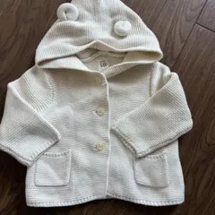 baby GAP フード付きカーディガン 6-12ヶ月