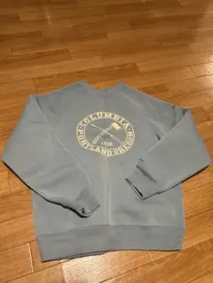 Columbia グレー? クルーネック トレーナー