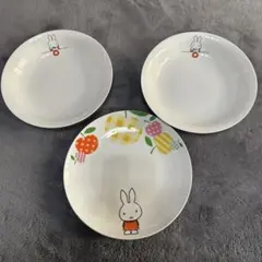 ミッフィー 陶器製皿 3枚セット