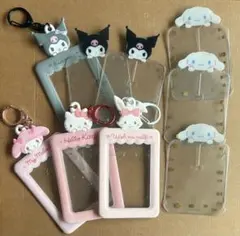サンリオキャラクター アクリルキーホルダートレカケースセット