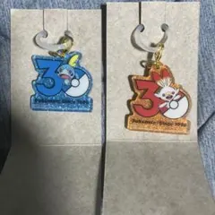 ポケチャーム30周年ロゴマスコット2 ヒバニー　メッソン