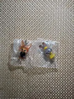 ズートピア2 めじるしアクセサリー ジュディ ニック 2個セット