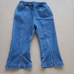 branshes デニムパンツ 90cm スリット入り