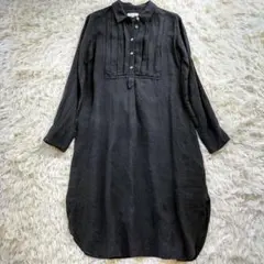 最終お値下げ　MHL ドライコットンリネンワンピース MHL. DRY COTTON LINEN ONE-PIECE 024GRAY 〔レディース〕 MHL