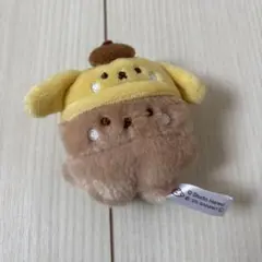 サンリオ ポムポムプリン　ぬいぐるみキーホルダー