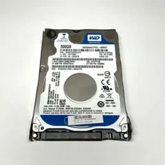 102 WD製HDD 500GB 2.5インチ 4714時間