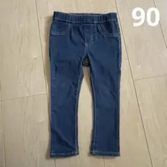 H&M デニム風パンツ 90