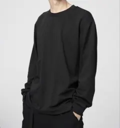 UNIQLO エアリズムコットンクルーネックTシャツ XL ブラック 新品
