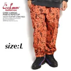 Cookman クックマン シェフカーゴパンツ シェフパンツ カモフラ柄