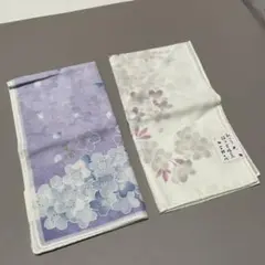 宇野千代　ハンカチ　2枚セット