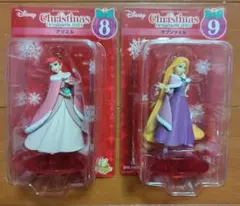 ディズニー ハッピーくじ 2025クリスマスオーナメント アリエル、ラプンツェル