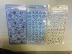 サンリオ　ボンボンドロップシール 3種セット