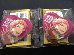 あんスタ スタステ 2nd ハート缶バッジ キャラバッジ 斎宮宗 2個セット
