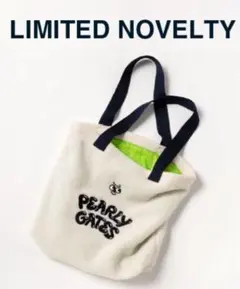 【新品未開封】PEARLY GATES ノベルティ　ボアトートバッグ