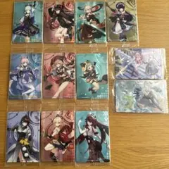 アニメキャラクターカード12枚セット