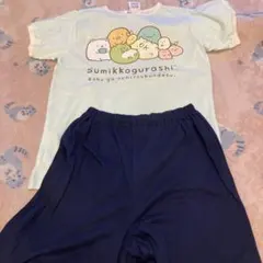 【新品】150 すみっコぐらしTシャツ ルームウェア 半袖パジャマのサムネイル