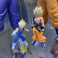 ドラゴンボール フィギュア HG ベジータ 孫悟空