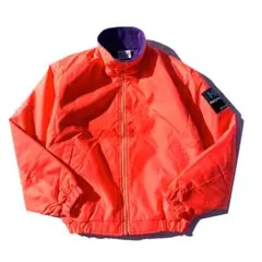 【90s】HELLY HANSEN ウォームアップジャケット オレンジ M