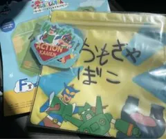 クレヨンしんちゃん くじ F賞 ジッパーバッグ ステッカー シール セット