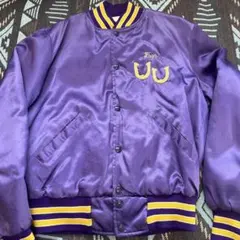 Holloway スタジャン 紫 80s 90s USA製