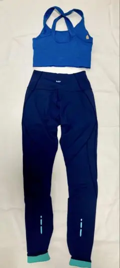 マイプロ　レギンス⭐︎スポブラ　ブルーのサムネイル