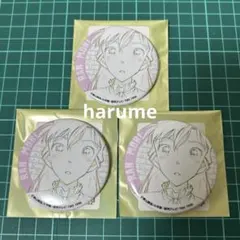 名探偵コナン アニメ　コナン展　アニコナ展　原画　缶バッジ　毛利蘭×3点
