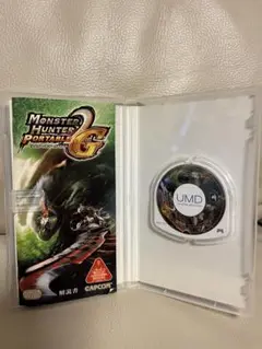 PSP ソフト　モンスターハンター ポータブル 2nd G