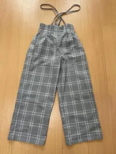 GLOBAL WORK　サスペンダー付パンツ　130㎝のサムネイル