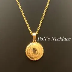 【マリア】ゴールドネックレス