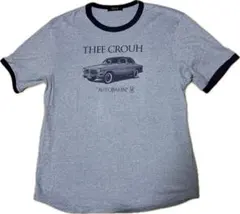 UNDERCOVER RECORDS アンダーカバー 霜降りリンガーTシャツ 3のサムネイル