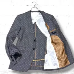 総柄 テーラードジャケット
