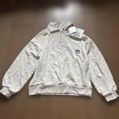 130㎝ 新品　タイニーマノン　ハーフジップ　トップス