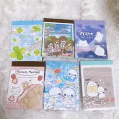 平成レトロ メモ帳 キャンディツインズ マイメロ サンリオ クローバー ラブ友