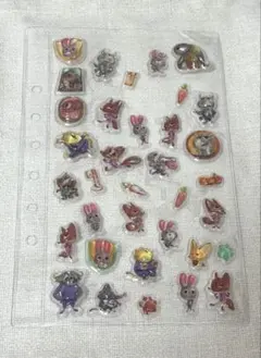 ズートピア シール ステッカー Zootopia ぷっくりシール