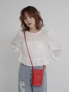 ジュメロ jumelle コットンブラウスのサムネイル