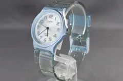 CASIO WR MQ-24クォーツ 腕時計 青色/透明