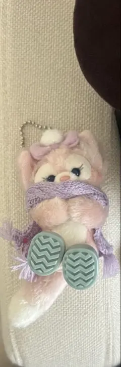 東京ディズニー　リーナベル　ダンシングスノーフレークス　ぬいぐるみ　キーホルダー