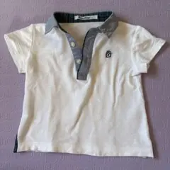 familiar ポロシャツ 100 ホワイト