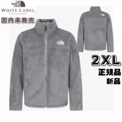 韓国　ノースフェイス 2XL XXL　ボア　フリース　ジャケット　新品 グレー