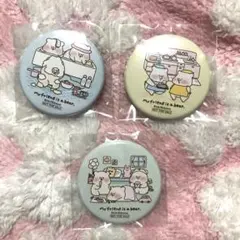 ともだちはくま展 10周年 くまの家 特典缶バッジ　3種セット