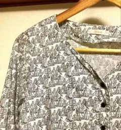 極美品レアリバティブラウス　AMACA ニーム　クレスピ　BEAMS 初夏