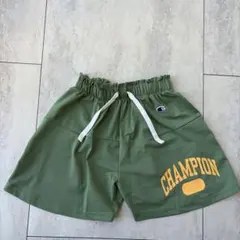 Champion 半ズボン 140 オリーブグリーン