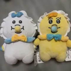 んぽちゃむ ぬいぐるみ ベビー 2種セット クラックス プライズ 20cm